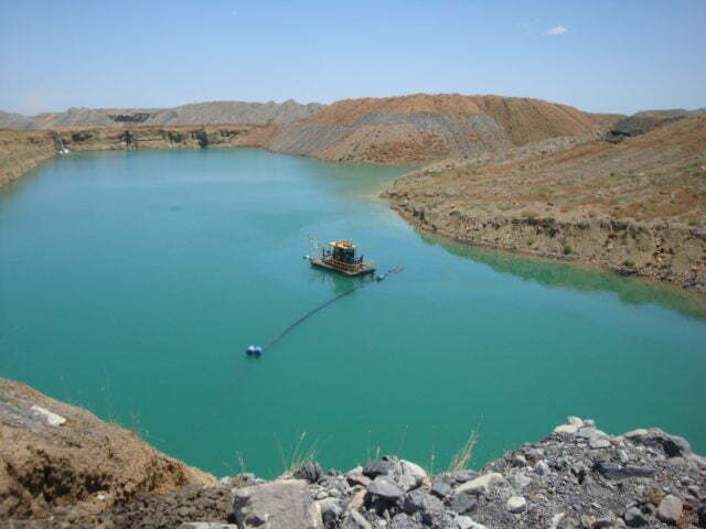 Mine Evaporation Pond Water Management