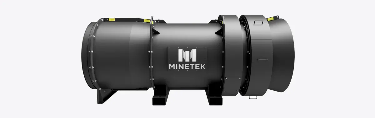 minetek high output fan for tritton mine