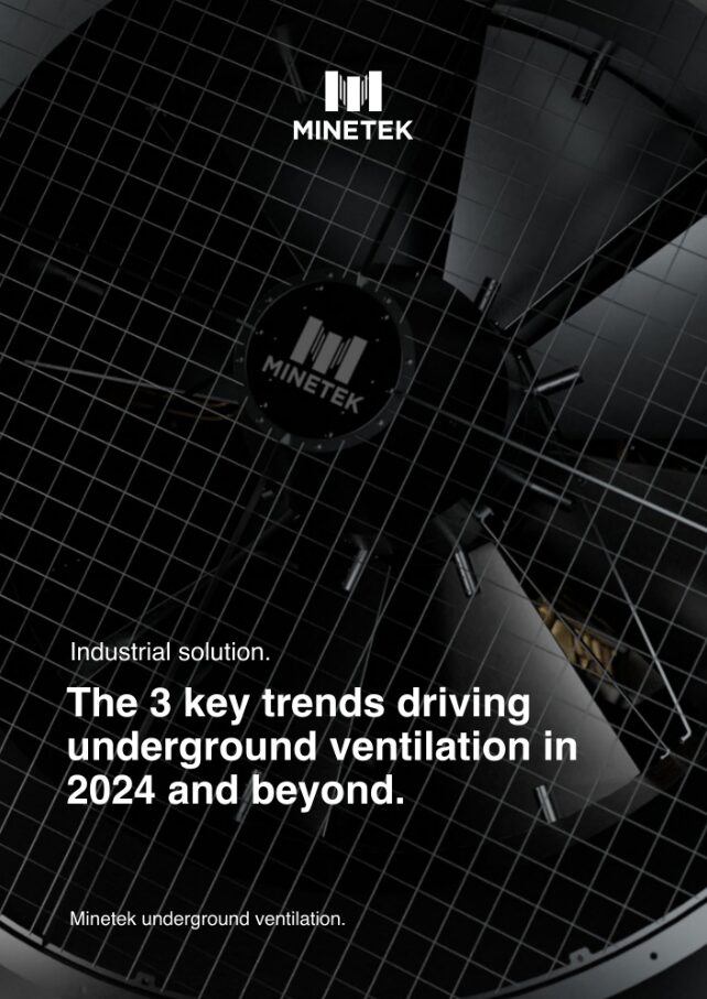 The 3 key trends driving underground ventilation in 2024 and beyond