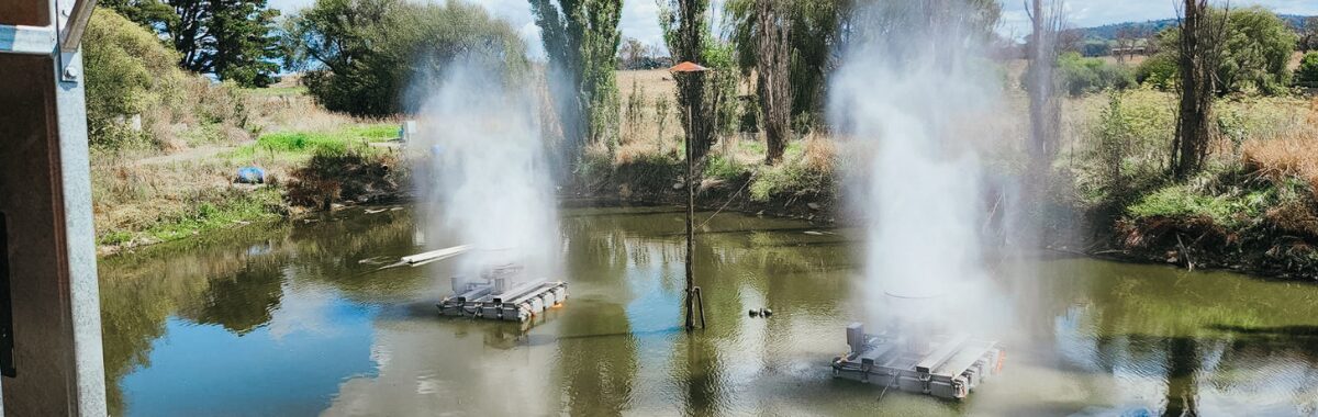 Floating evaporators